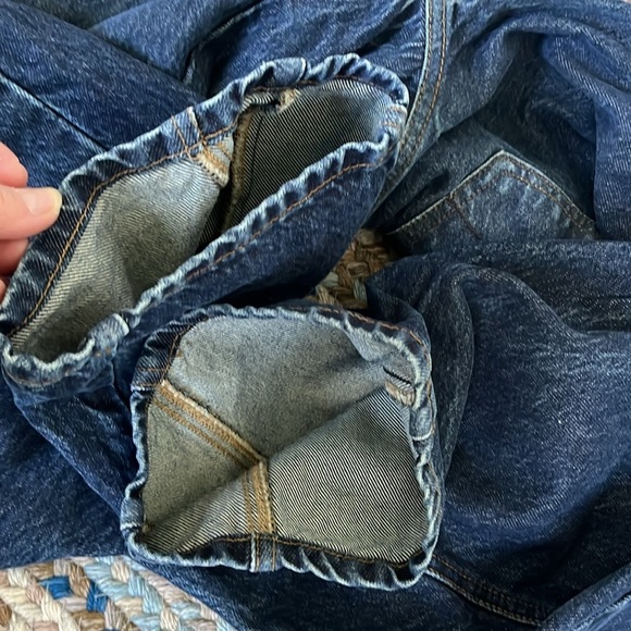 We The Free Good Luck Mid Rise Barrel Jeans Size 30 NWT - Picture 14 of 16